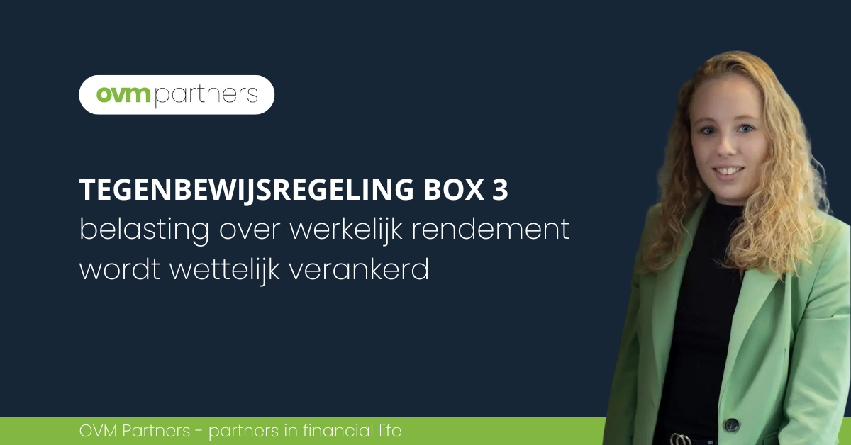 Nieuwsberichten 2 Tegenbewijsregeling Box 3
