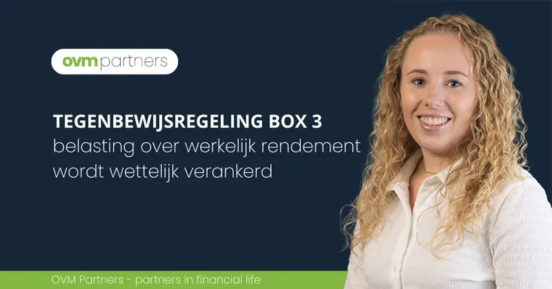 Nieuwsberichten 7 Tegenbewijsregeling Box 3
